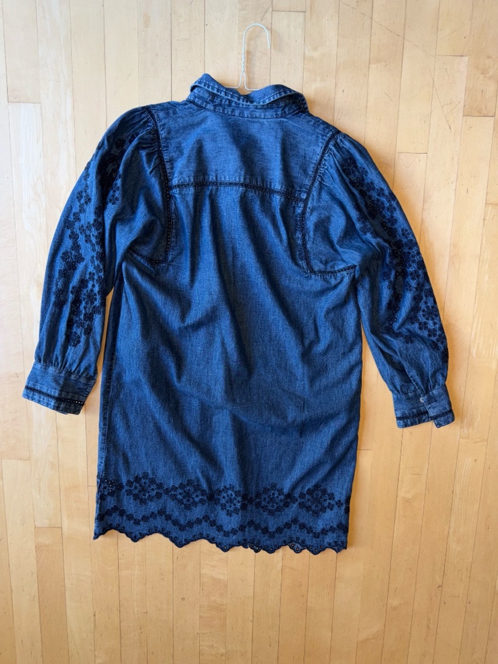 Rails Fernanda vintage wash denim dress, S, CB2734 - Picture 6 of 8